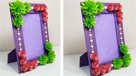 handmade photo frame|creative handmade photo frame ideas.